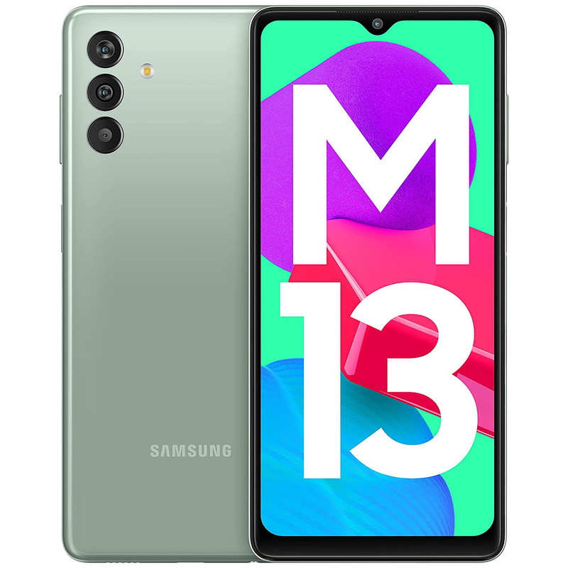 گوشی موبایل سامسونگ مدل Galaxy M13 دو سیم کارت ظرفیت 128 گیگابایت و رم 6 گیگابایت - هند-برای خرید گوشی‌های میان‌رده بدون شک گوشی‌های سامسونگ تنوع بالایی دارند M13 می‌تواند گزینه‌های بسیار خوبی برای شما باشد.